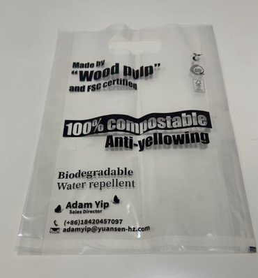 Cellulose bag is already a 'ready' product, but machinery is also on cost high, we are developing a much lower cost bag making machine to drive down the production cost.